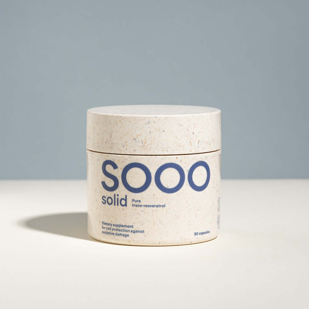SOOO solid: 99.42% grynumo trans-resveratrolis