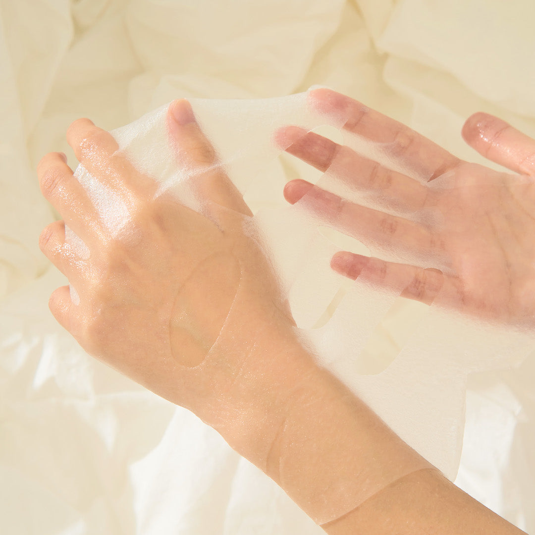 BOM Honey & Milk Vitamin Mask - skaistinanti odą lakštinė veido kaukė, 1 vnt