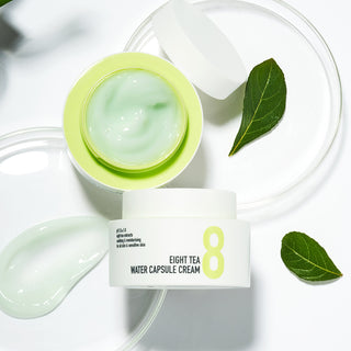 BOM Eight Tea Water Capsule Cream - drėkinamasis kremas