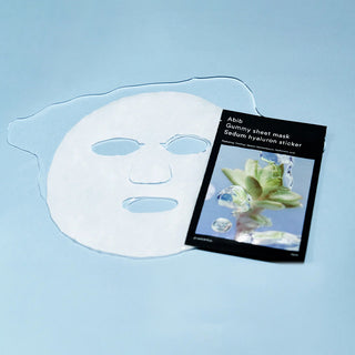 ABIB Gummy Sheet Mask Hyaluron Sticker - veido kaukė