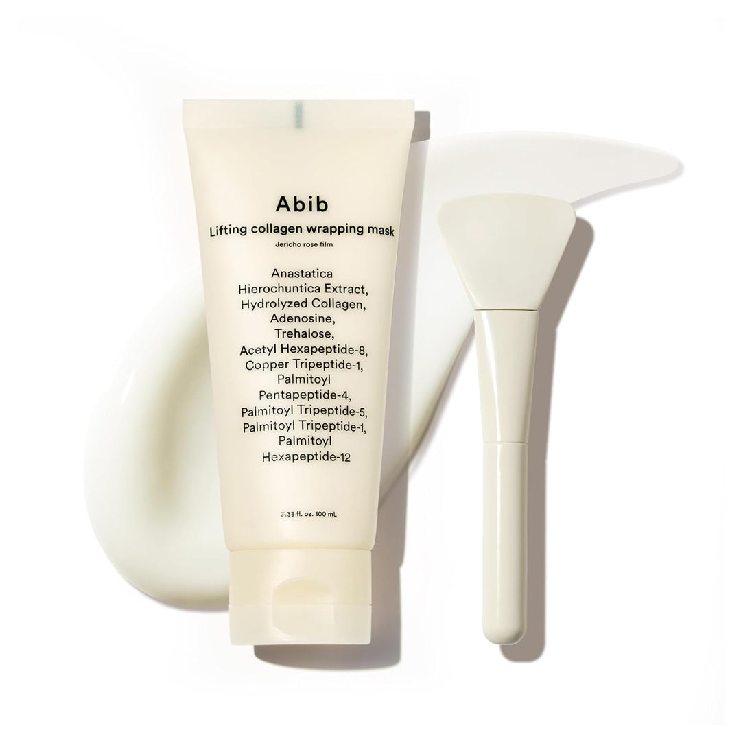 ABIB Lifting Collagen Wrapping Mask Jericho Rose Film - stangrinamoji nulupama veido kaukė