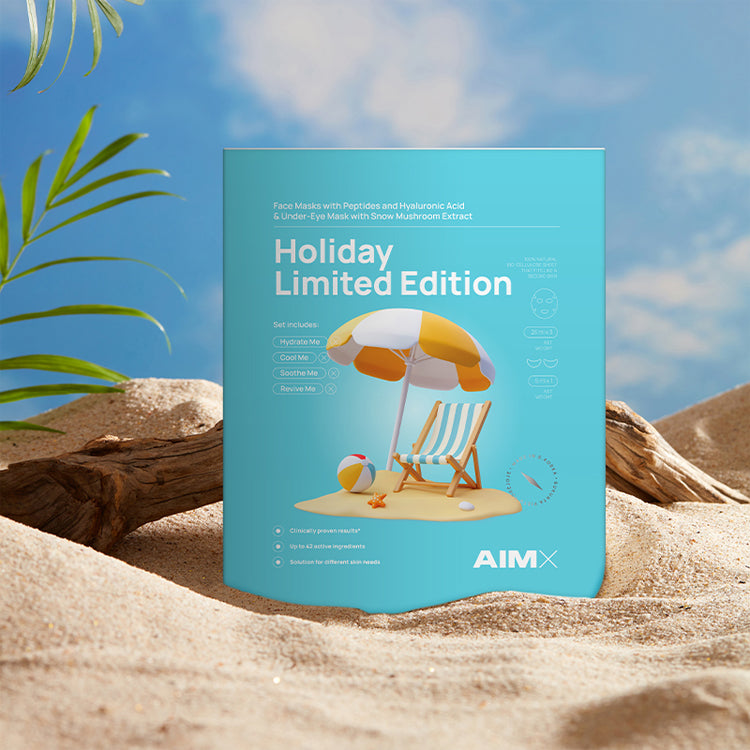 AIMX Lakštinių kaukių rinkinys „Holiday Limited Edition“