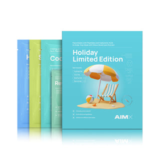 AIMX Lakštinių kaukių rinkinys „Holiday Limited Edition“