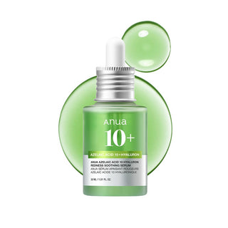 ANUA Azelaic Acid 10 Hyaluron Redness Soothing Serum - veido serumas