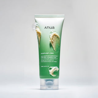 ANUA Heartleaf Quercetinol Pore Deep Cleansing Foam - giliai valančios veido putos