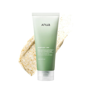ANUA Heartleaf Quercetinol Pore Deep Cleansing Foam - giliai valančios veido putos