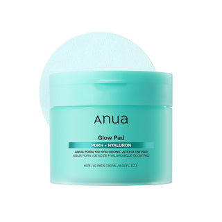 ANUA PDRN Hyaluronic Glow Pad - toniko diskeliai