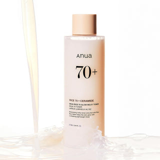 ANUA Rice 70 Glow Milky Toner - drėkinamasis veido tonikas