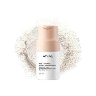 ANUA Rice Enzyme Brightening Cleansing Powder - valomoji veido pudra
