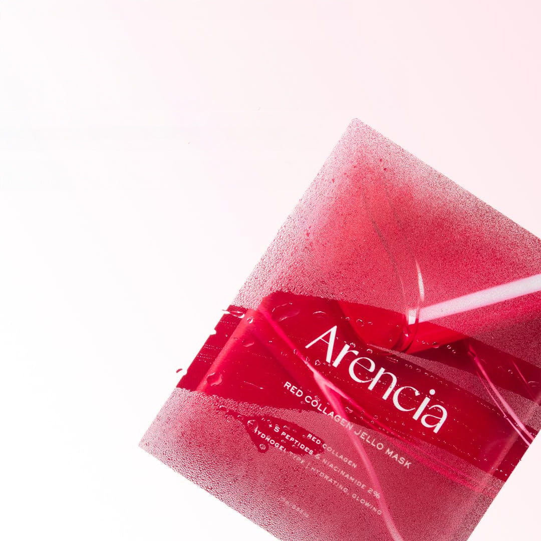 ARENCIA Red Collagen Jello Mask - stangrinamoji veido kaukė