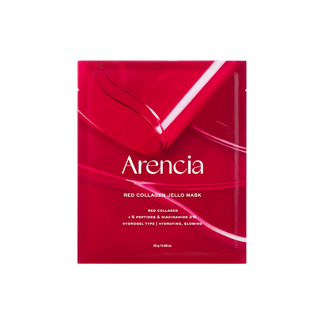 ARENCIA Red Collagen Jello Mask - stangrinamoji veido kaukė