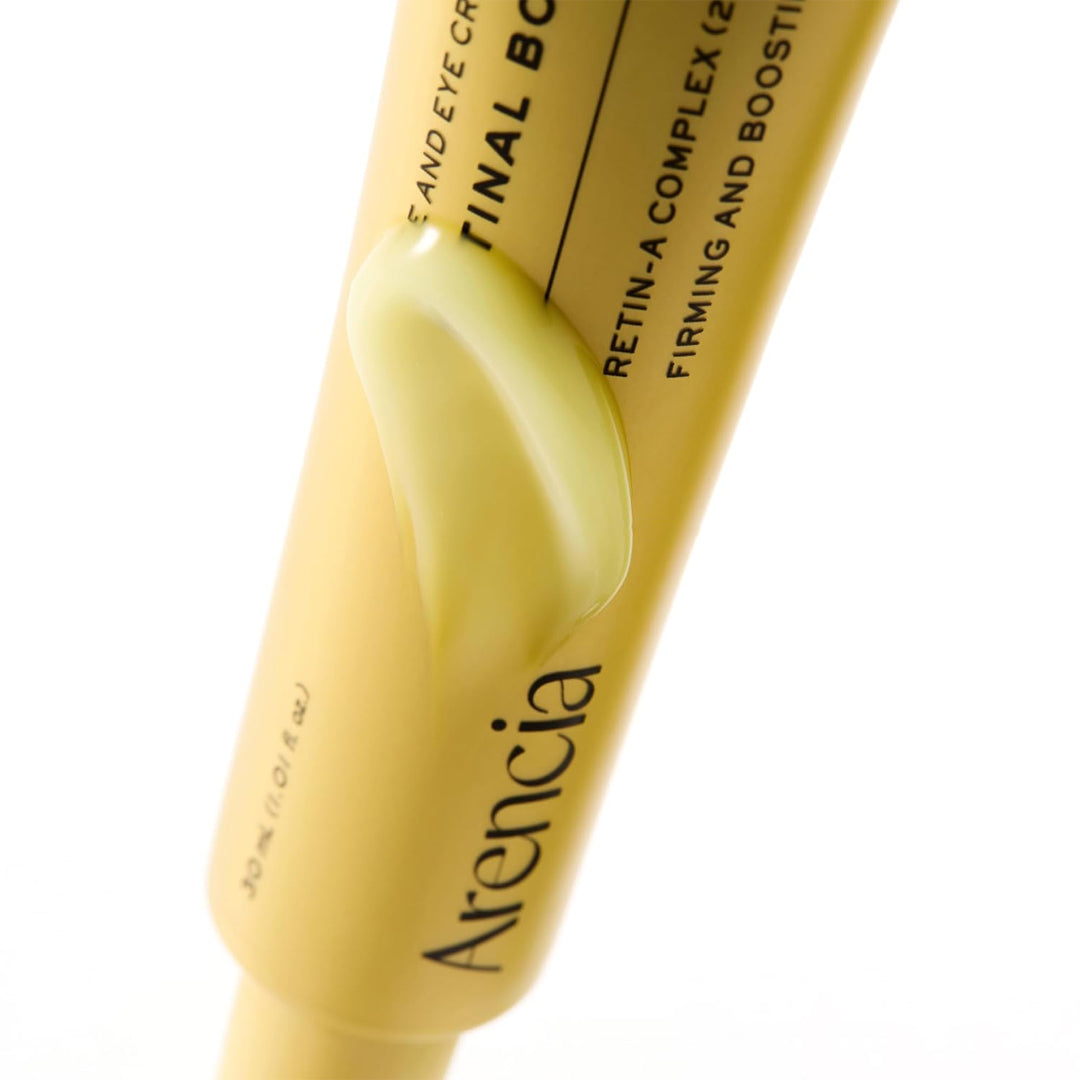 ARENCIA Retinal Booster Shot - paakių ir veido serumas su retinaliu