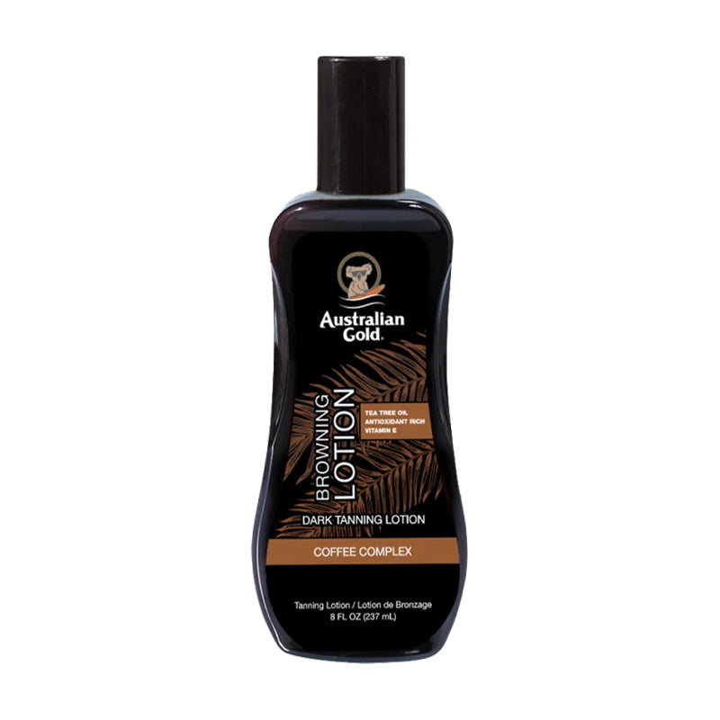 AUSTRALIAN GOLD Browning Lotion - įdegį skatinantis losjonas su bronzantais