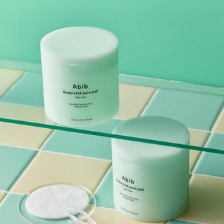 ABIB Green LHA Pore Pad Clear Touch - valomieji diskeliai