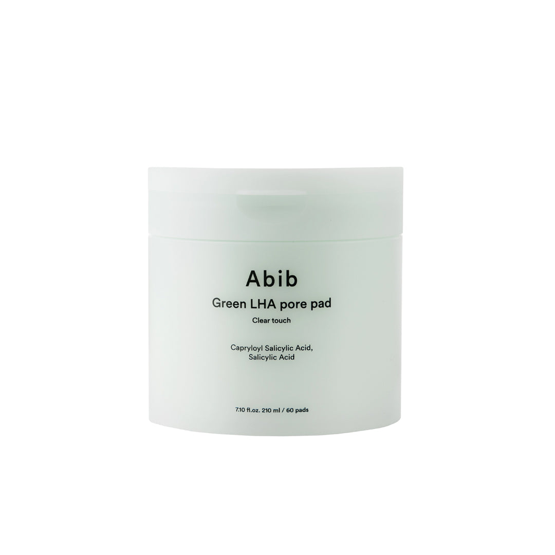 ABIB Green LHA Pore Pad Clear Touch - valomieji diskeliai