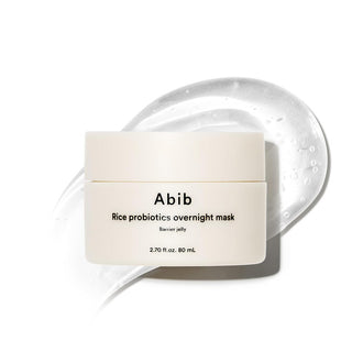 ABIB Rice Probiotics Overnight Mask Barrier Jelly - naktinė veido kaukė