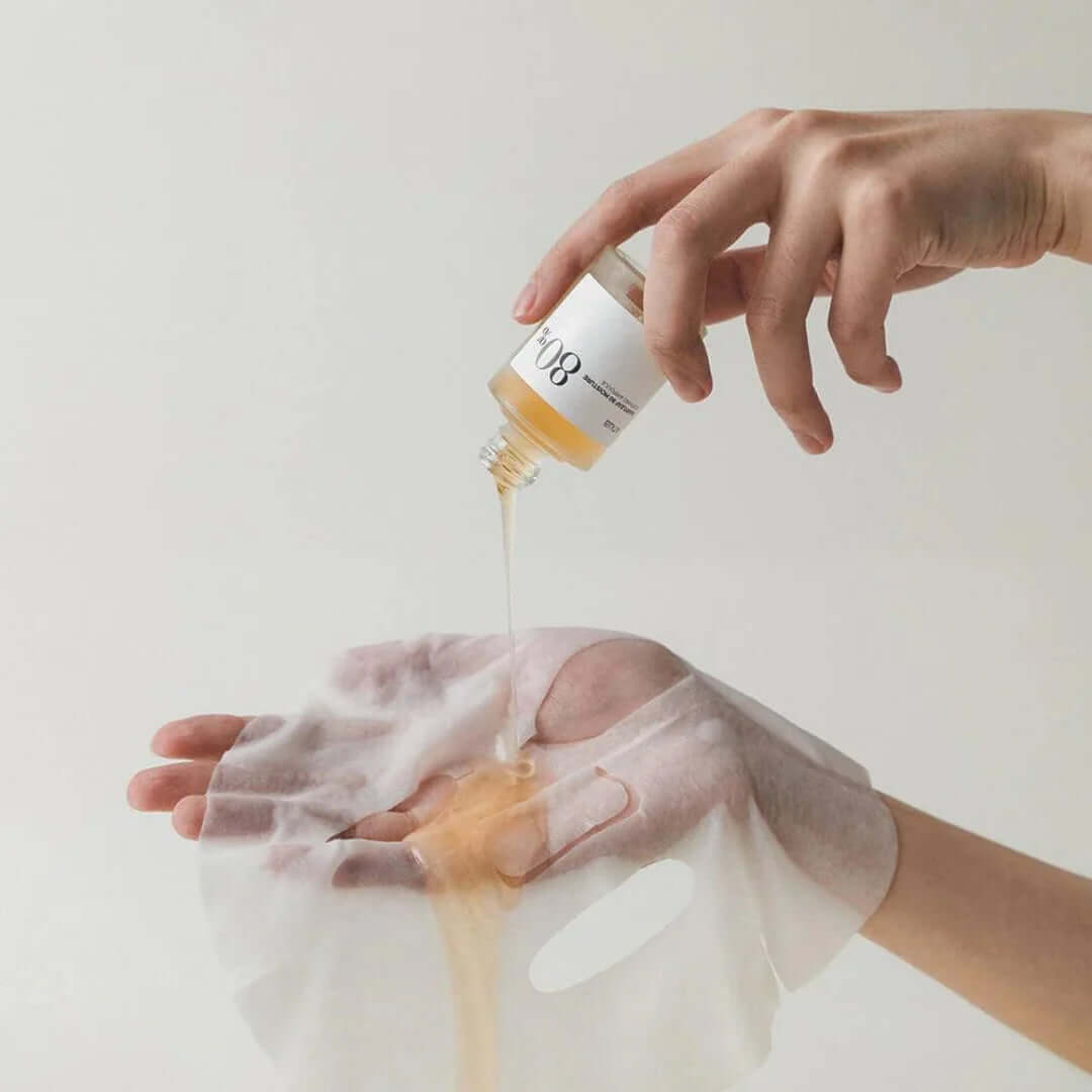 ANUA Heartleaf 80 Moisture Soothing Ampoule Mask - raminanti veido kaukė