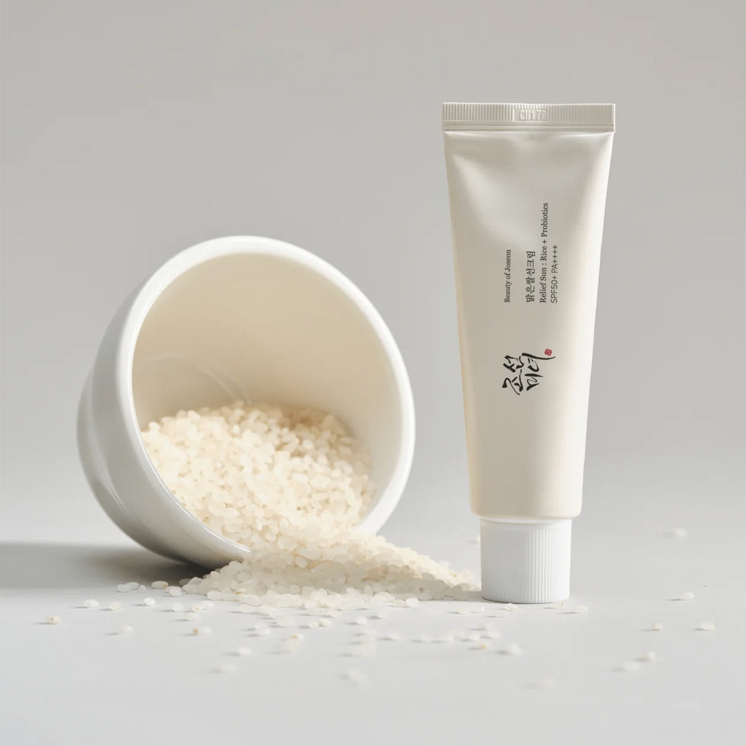 BEAUTY OF JOSEON Relief Sun Rice + Probiotics SPF50+ - apsauginis kremas nuo saulės