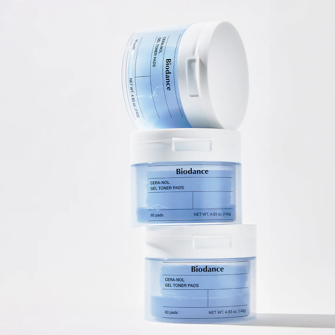 BIODANCE Cera-Nol Gel Toner Pads - geliniai toniko diskeliai