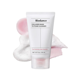 BIODANCE Collagen Mask To Foam Cleanser - veido kaukė / prausiklis
