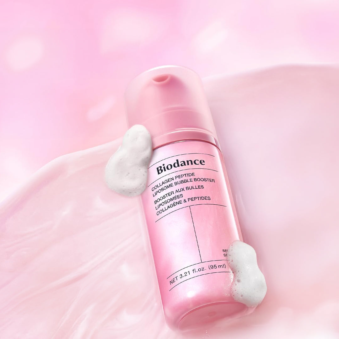BIODANCE Collagen Peptide Liposome Bubble Booster - putojanti veido esencija