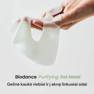 BIODANCE Refreshing Sea Kelp Real Deep Mask - veido kaukė su jūros dublių ekstraktu