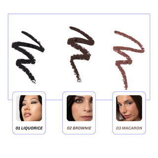 BLONDESISTER 3 IN 1 Eyes On Me - akių pieštukas