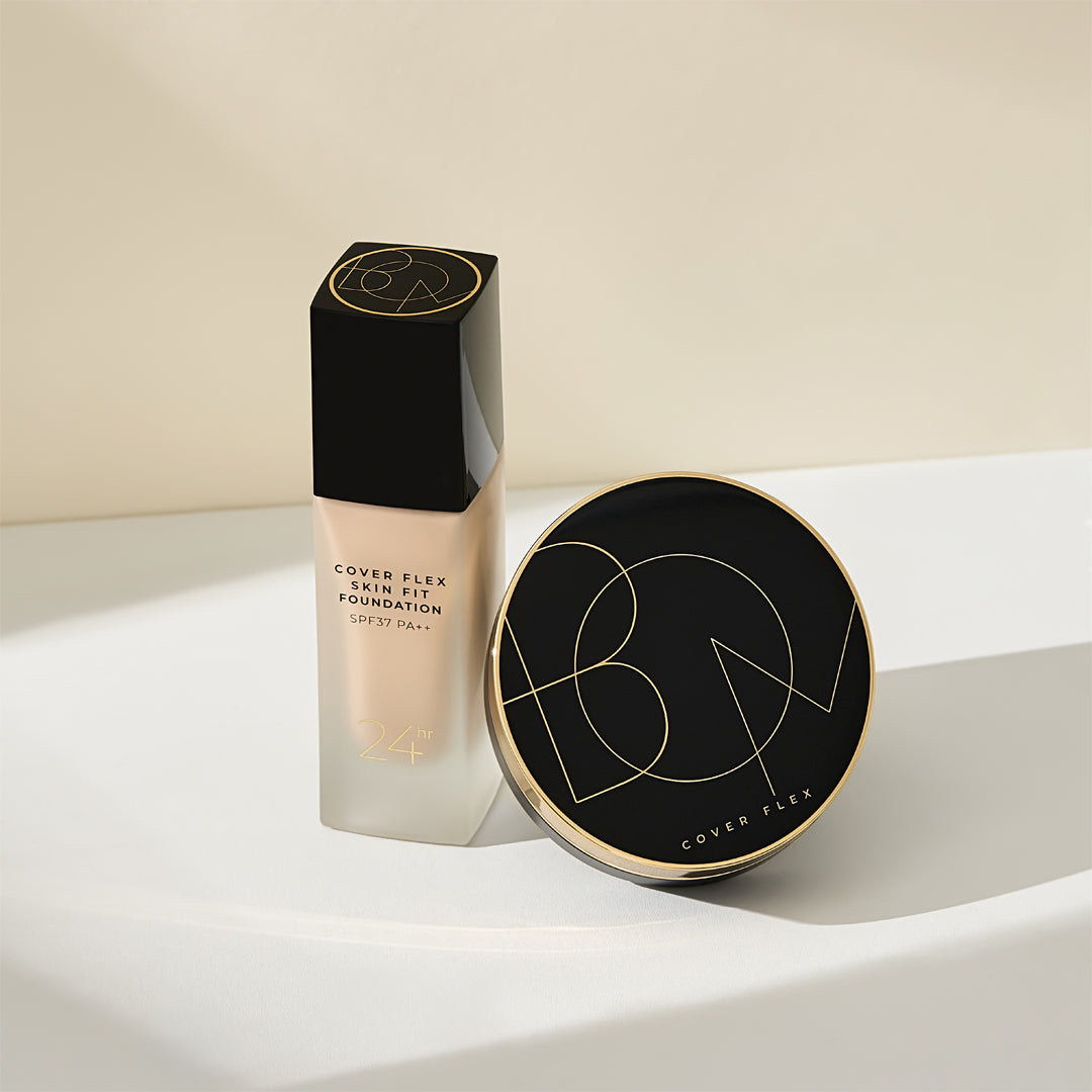 BOM Cover Flex Skin Fit Foundation - makiažo pagrindas