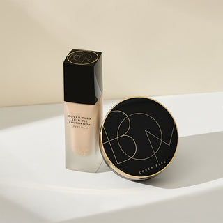 BOM Cover Flex Skin Fit Foundation - makiažo pagrindas