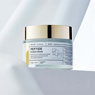 BOM Peptide Power Cream - kremas su peptidais ir auksu