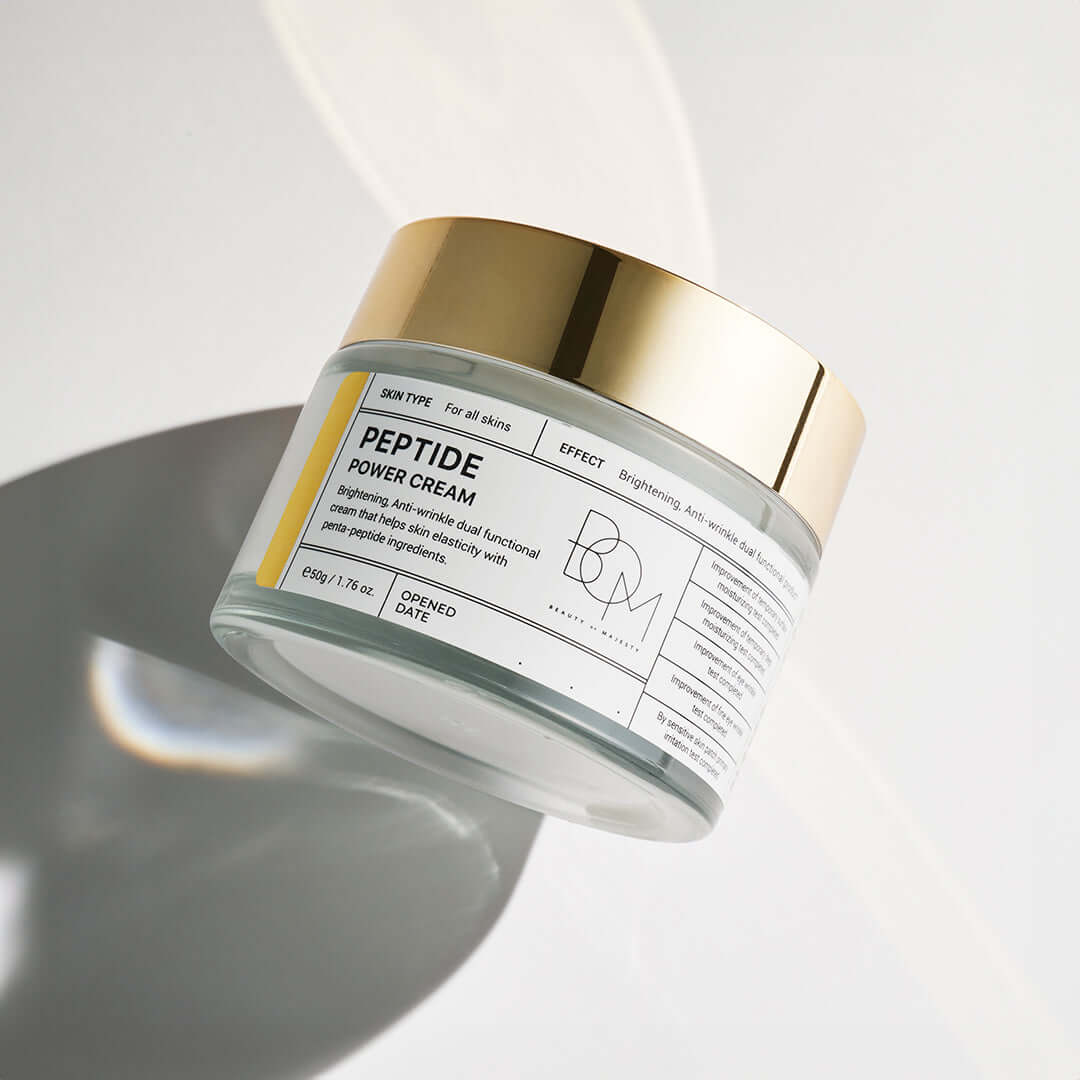 BOM Peptide Power Cream - kremas su peptidais ir auksu
