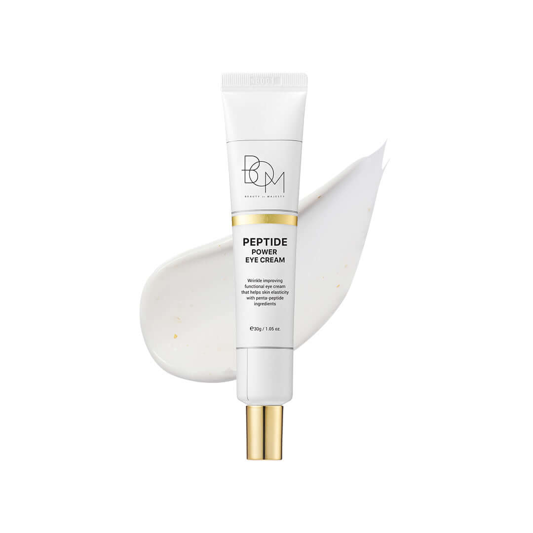 BOM Peptide Power Eye Cream - paakių kremas su peptidais ir auksu
