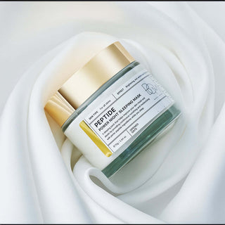 BOM Peptide Power night sleeping mask - naktinė veido kaukė