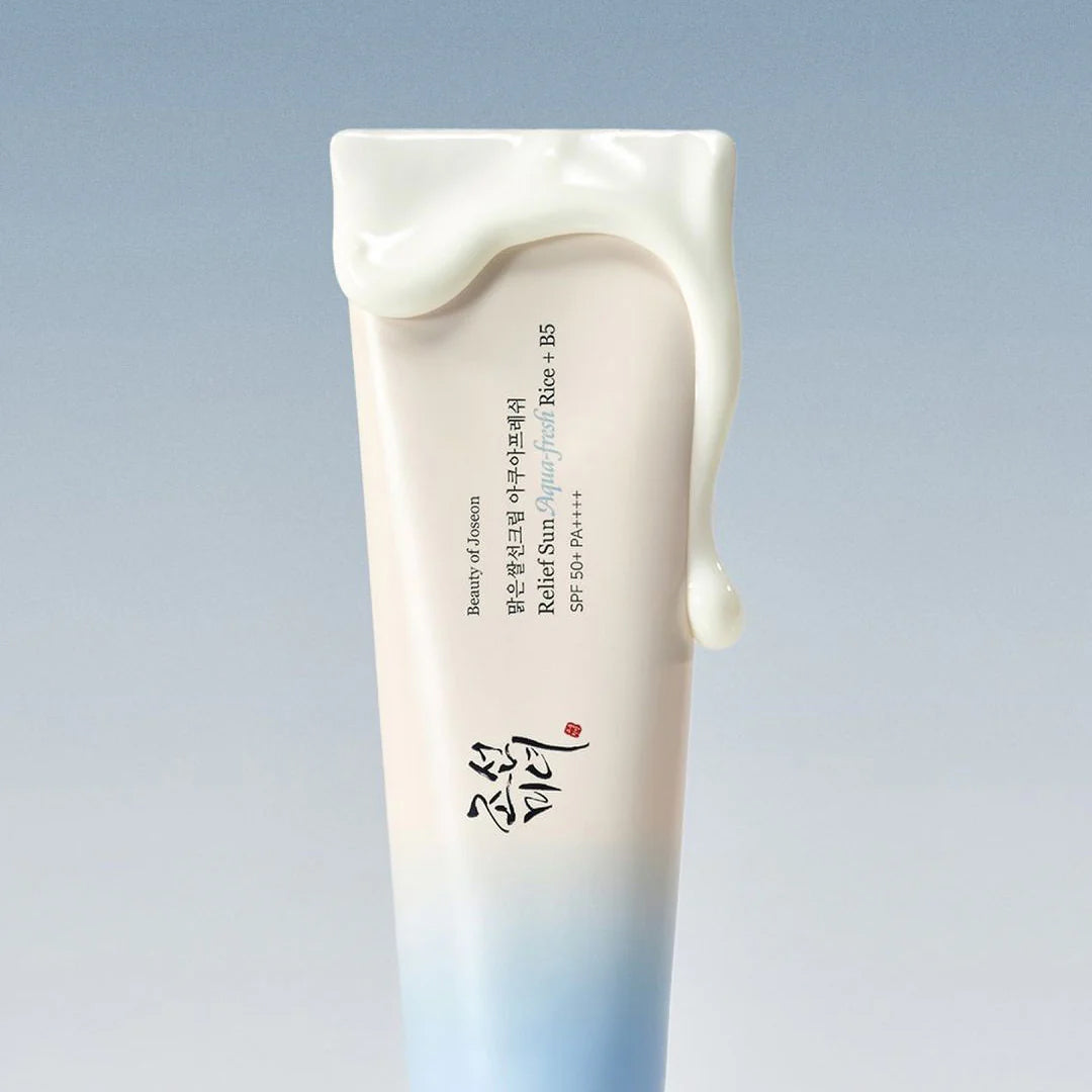 BEAUTY OF JOSEON Relief Sun Aqua Fresh Rice + B5 SPF50+ PA++++ - lengvas apsauginis kremas nuo saulės
