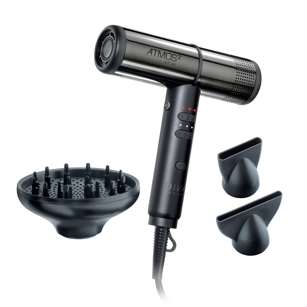DIVA Pro Styling Atmos 2 Atom - plaukų džiovintuvas