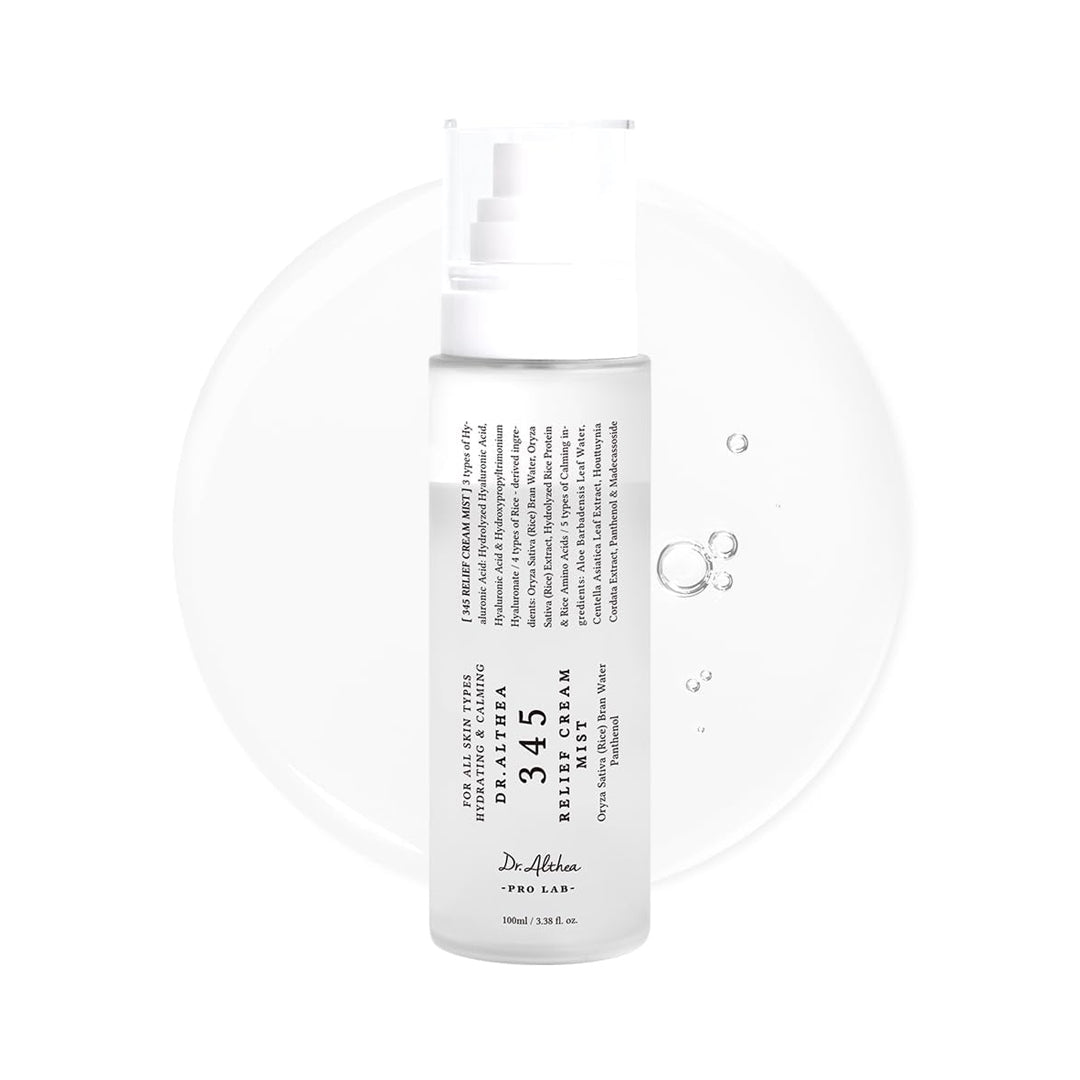 DR.ALTHEA 345 Relief Cream Mist - raminamoji veido dulksna