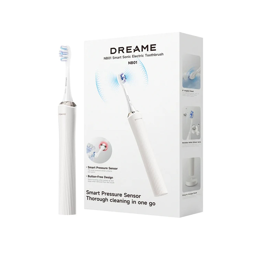 DREAME NB01 garsinio elektrinio dantų šepetėlio rinkinys, baltas