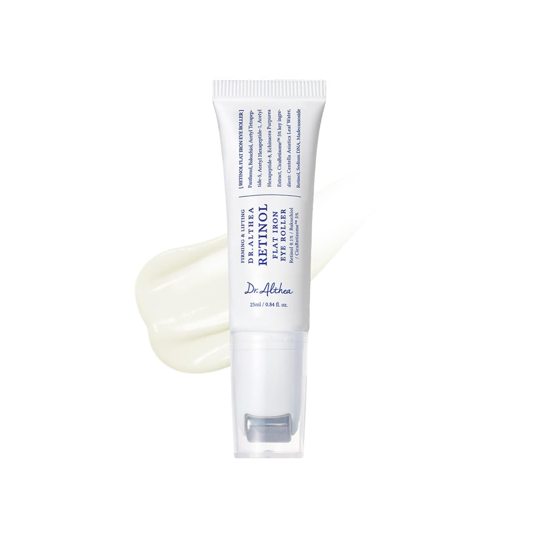 DR.ALTHEA Retinol Flat Iron Eye Roller - paakių serumas su aplikatoriumi