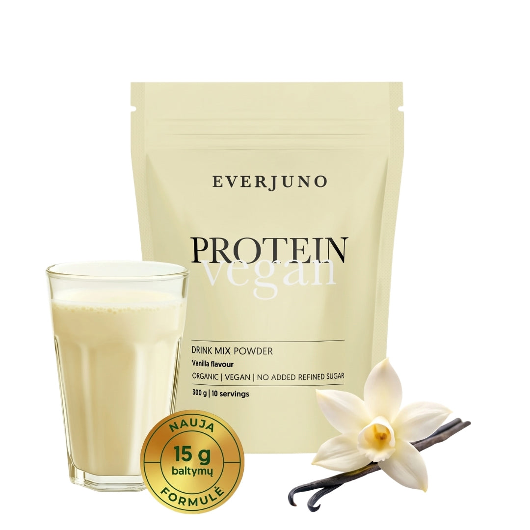 EVERJUNO Vegan Protein - Ekologiški baltymai