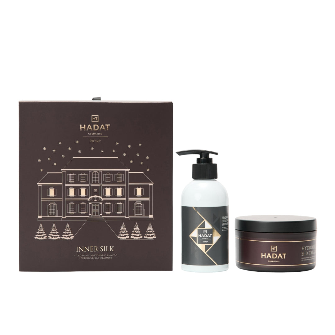HADAT Cosmetics Hydro Inner Silk - kalėdinis dovanų rinkinys