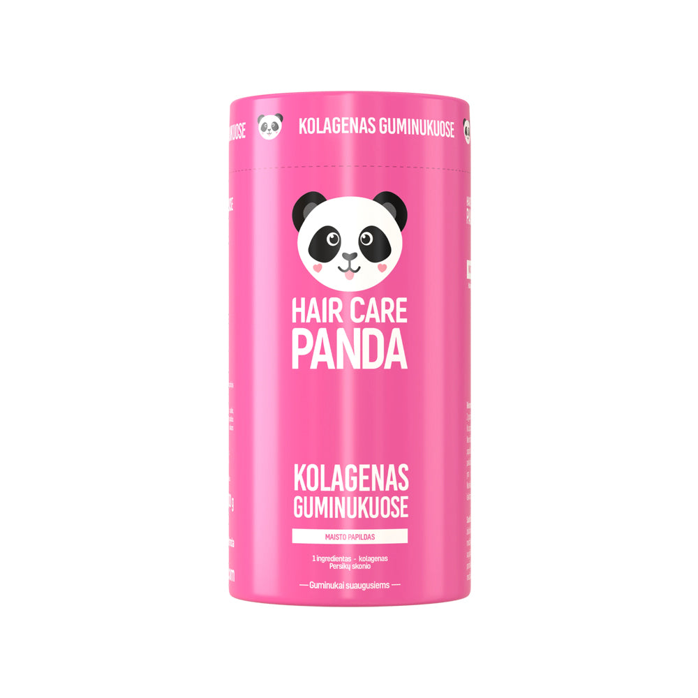 HAIR CARE PANDA - kolagenas guminukuose