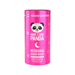 HAIR CARE PANDA - meškiukai geram miegui