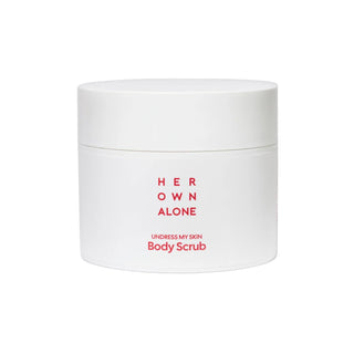 HER OWN ALONE Kūno šveitiklis su vulkaniniu smėliu