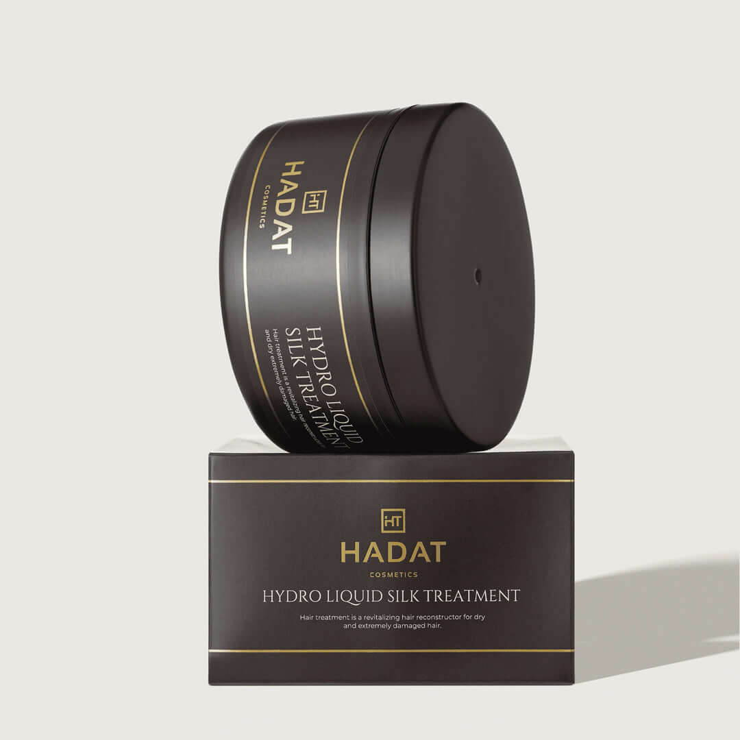 HADAT Cosmetics Hydro Liquid Silk Treatment – hydro silk plaukų kaukė 300ml