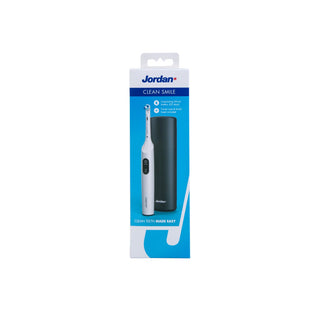 JORDAN Clean Smile - electric toothbrush with case (black)