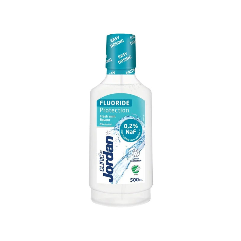 JORDAN Clinic Fluoride Protection - burnos skalavimo skystis