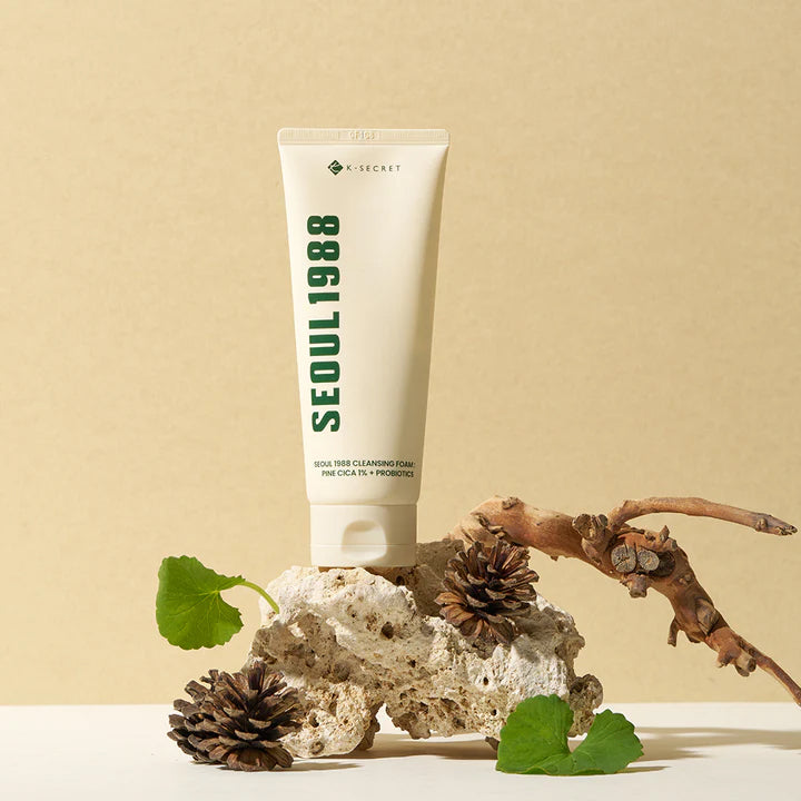 K-SECRET Seoul 1988 Pine Cica 1% + Probiotics - valomosios putos veidui