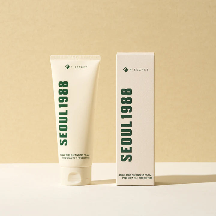 K-SECRET Seoul 1988 Pine Cica 1% + Probiotics - valomosios putos veidui