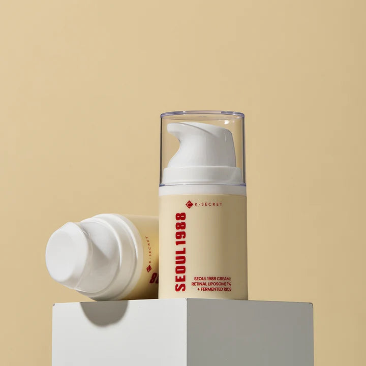 K-SECRET Seoul 1988 Retinal Liposome 1% + Fermented Rice - stangrinamasis kremas