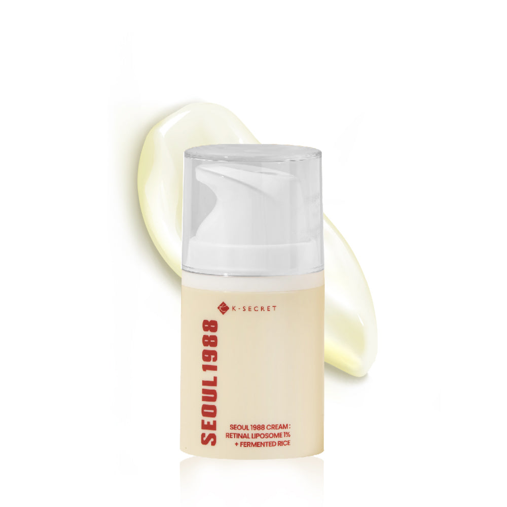 K-SECRET Seoul 1988 Retinal Liposome 1% + Fermented Rice - stangrinamasis kremas